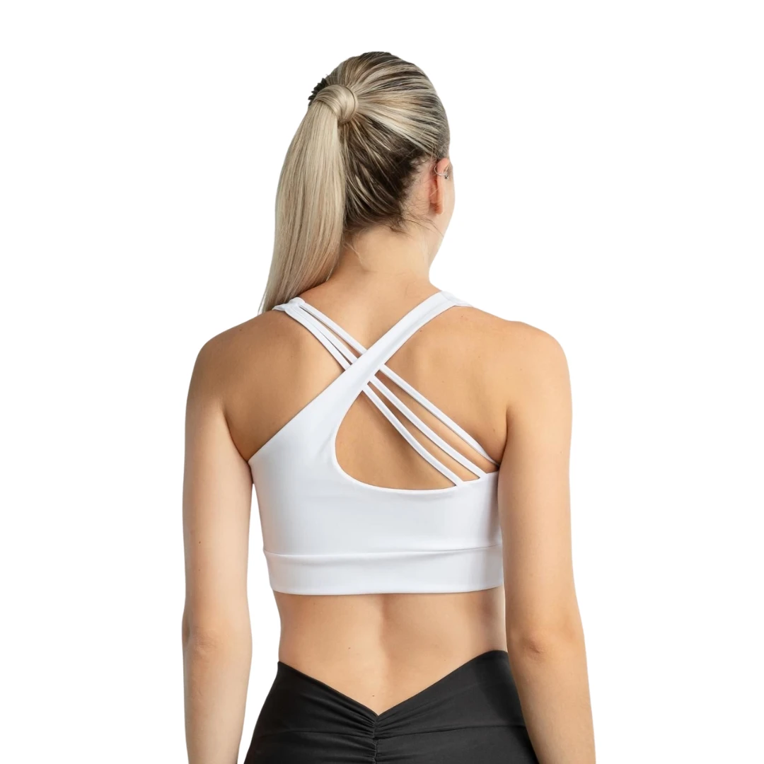 Custom Seamless Spandex/Nylon Sports Bras Women Yoga High for Fitness Comfortable Support Plus Size OEM ODM Wholesale Front