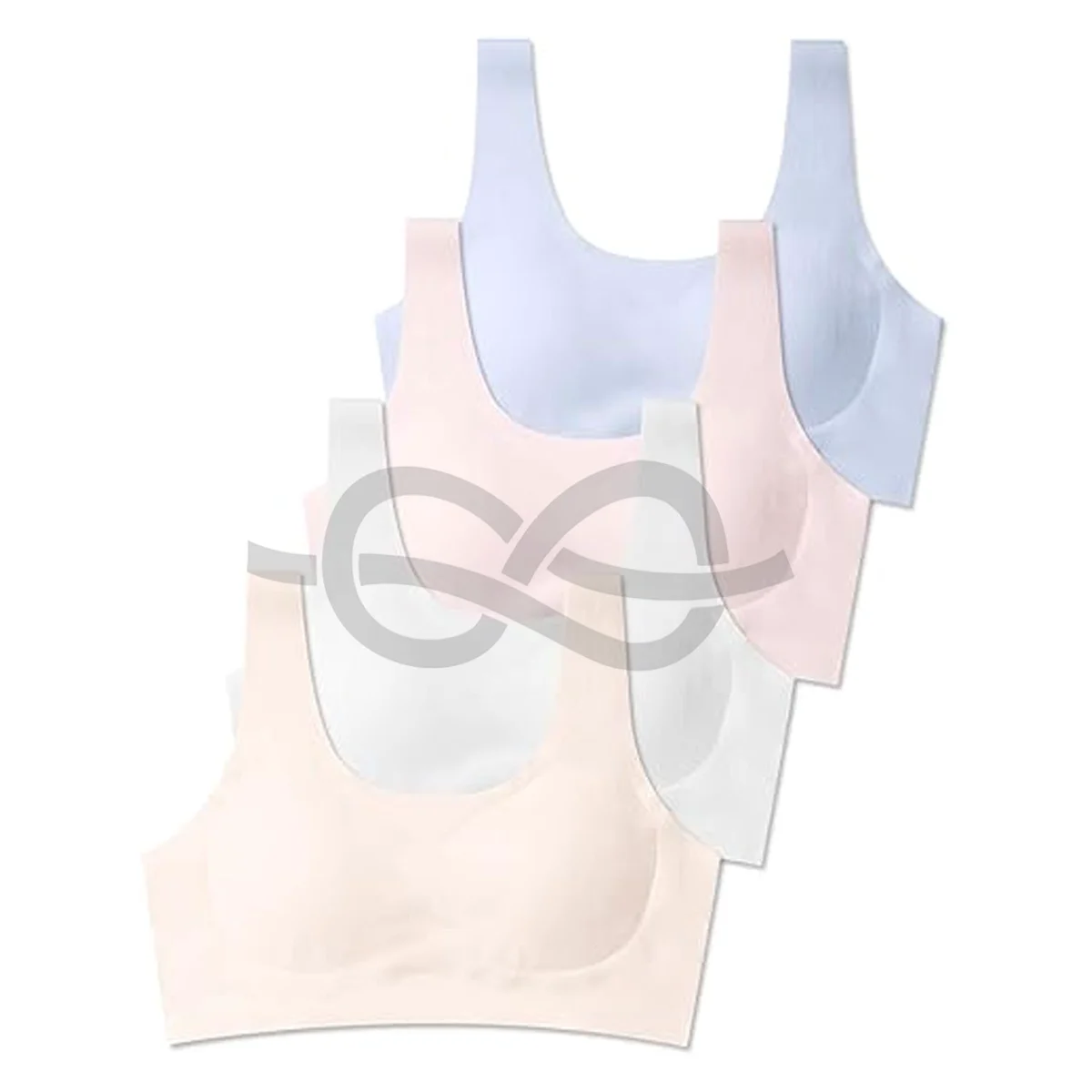 Training Bras for Girls Aged 10 16 Seamless Sports Bras with Removable Padding Support During Active Lifestyles