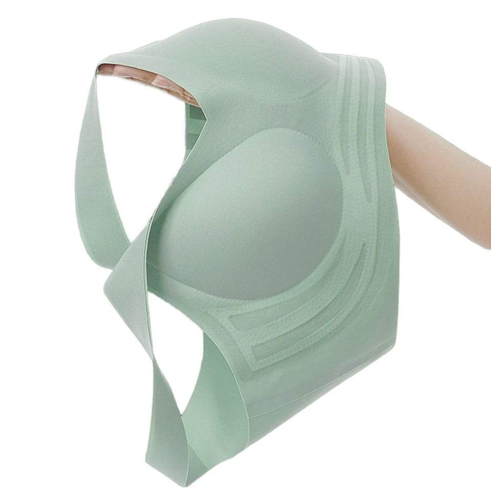 Factory-Direct Premium Wireless Sports Bra Push-Up for Small Bust Breathable Seamless Knitted Everyday for Yoga Gym Running