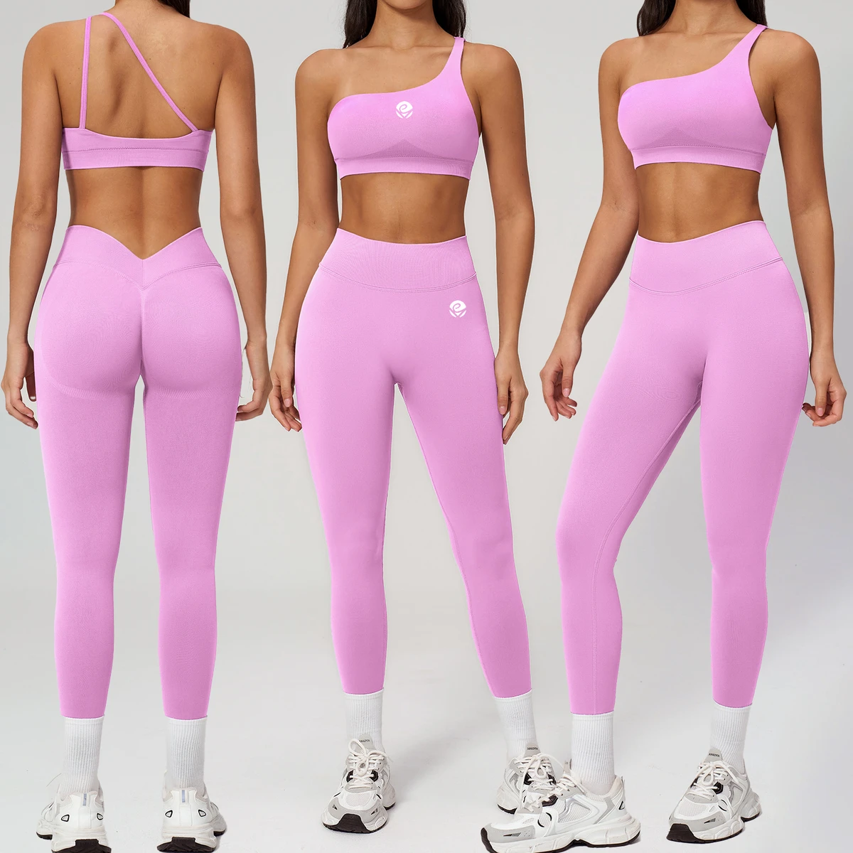 Ropa Deportiva Sportswear Suit Seamless Sport Bra Leggings for Women 2 Pcs Gym Fitness Sets Activewear Fitness & Yoga Wear