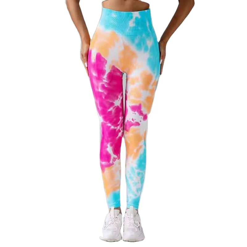 New Tight Gym Clothing Custom Logo Sports Wear Tummy Control High Waist Flared Fitness Pants Women Legging