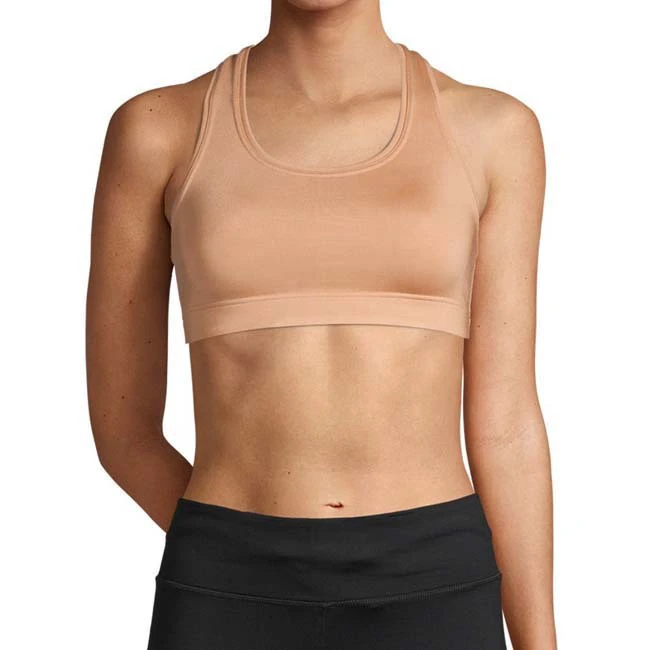 Breathable Reversible Women Sports Bra with Front Logo High Support & Eco-Friendly-Quick Dry Lightweight for Yoga & Gym