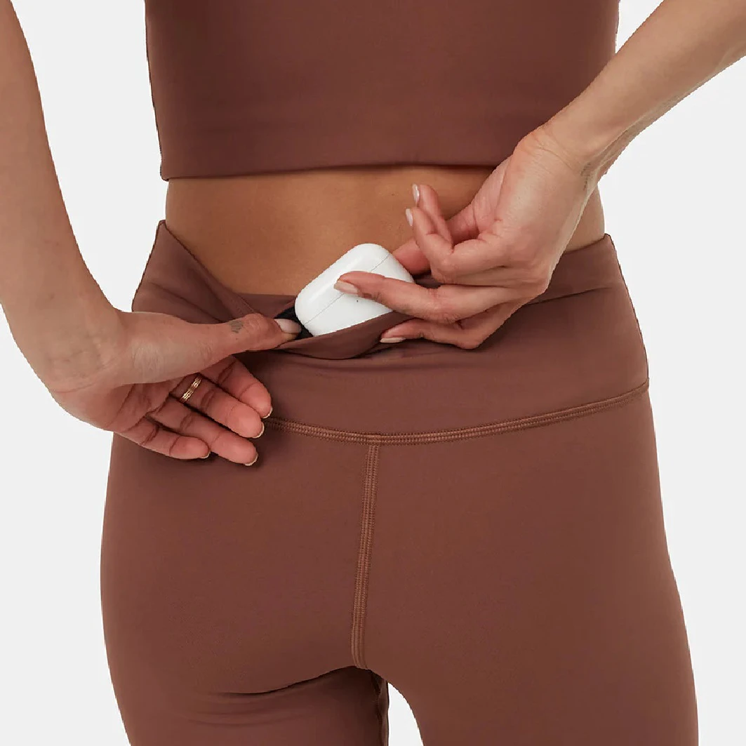 100% Cotton Leggings With Pocket Women Soft Workout Tights Fitness Outfits Yoga Pants High Waist Gym Wear Spandex Leggings