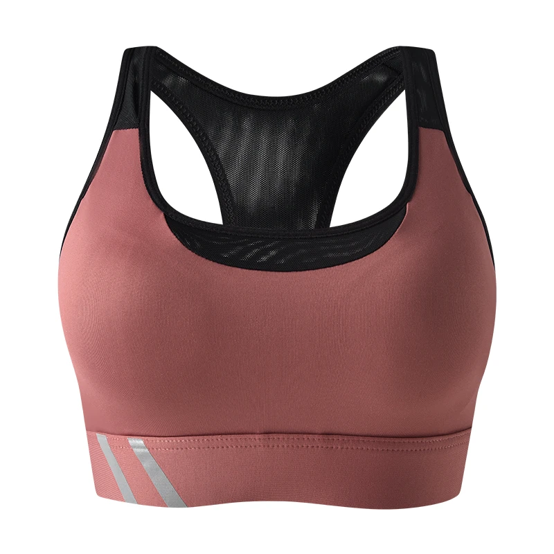 Small-size Women Breathable Beauty-back Outdoor and Indoor Sports Bra High-support Shockproof Bra