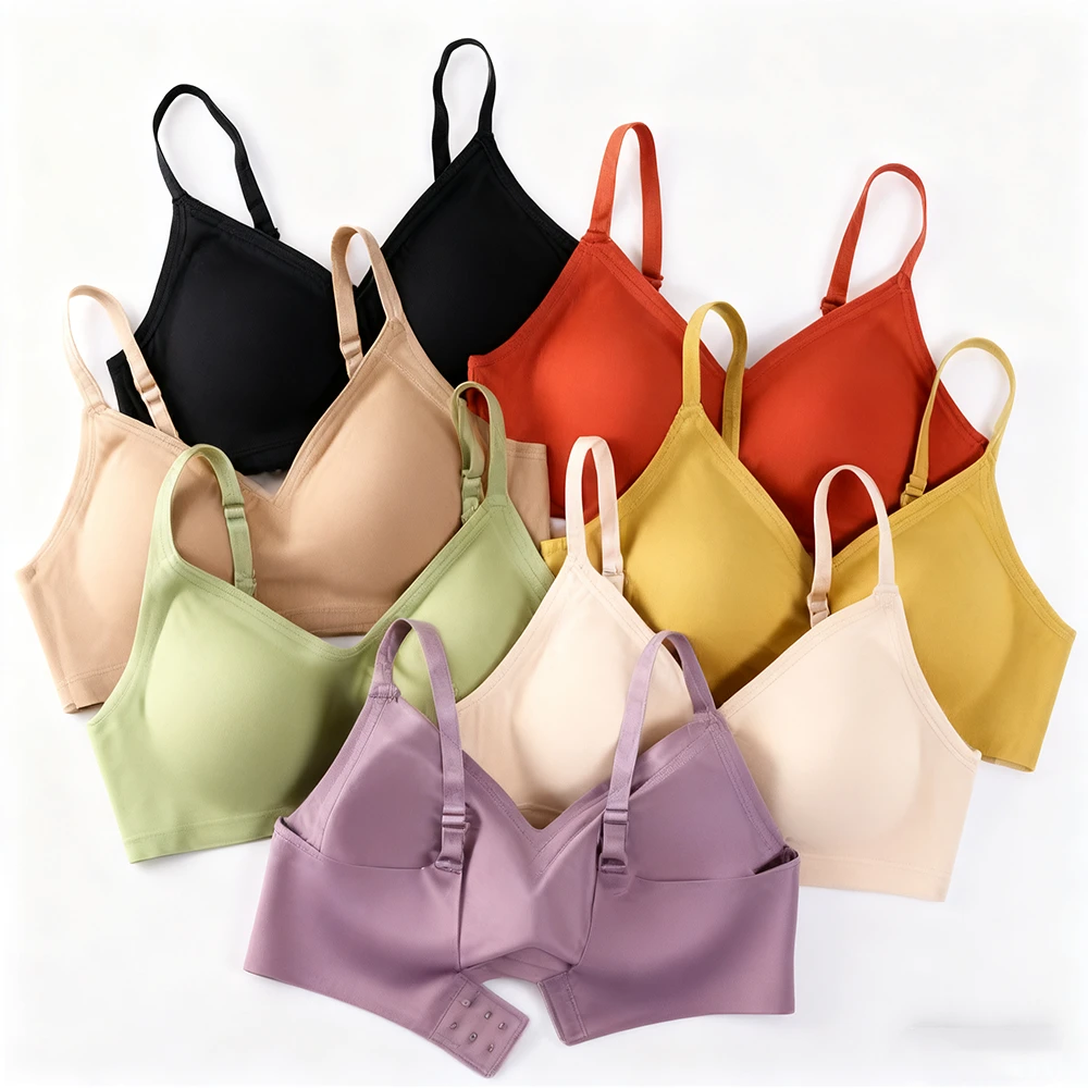 High Quality Adjustable Shoulder Straps Removable Padding Comfortable Plus Size Sports Bra