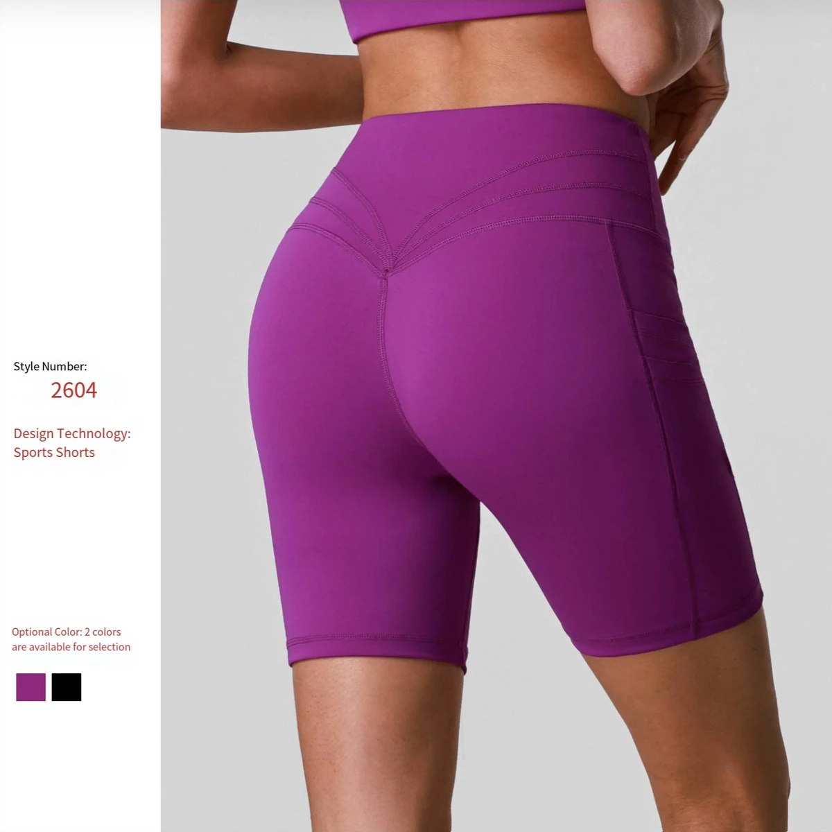 High Waist Butt Lifting With Side Pockets Yoga Gym Fitness Athleisure Running Womens Sports Shorts Leggings
