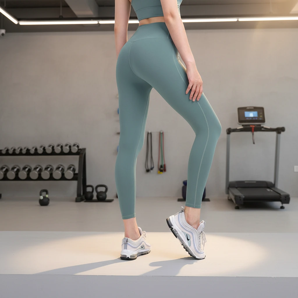 No T Line Quick-Dry Trim Fit High Waist Lady Custom Sports Yoga Fitness High Quality Gym Workout Plus Size Leggings for Women