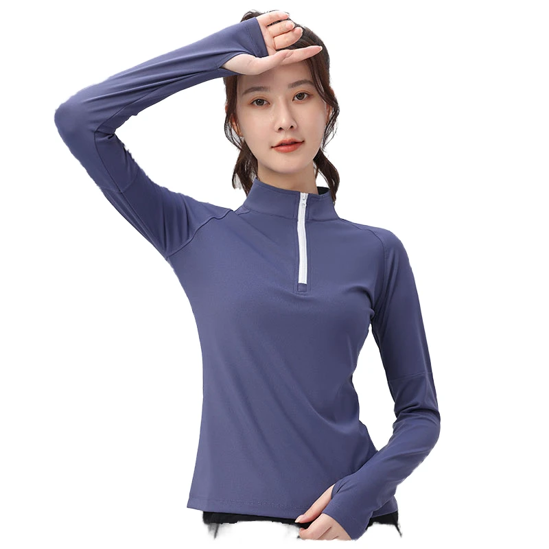 Custom Children's Boys Compression Long Sleeve Half Zip Top Quick Dry Stretch Gym Fitness Running Training Sportswear Autumn