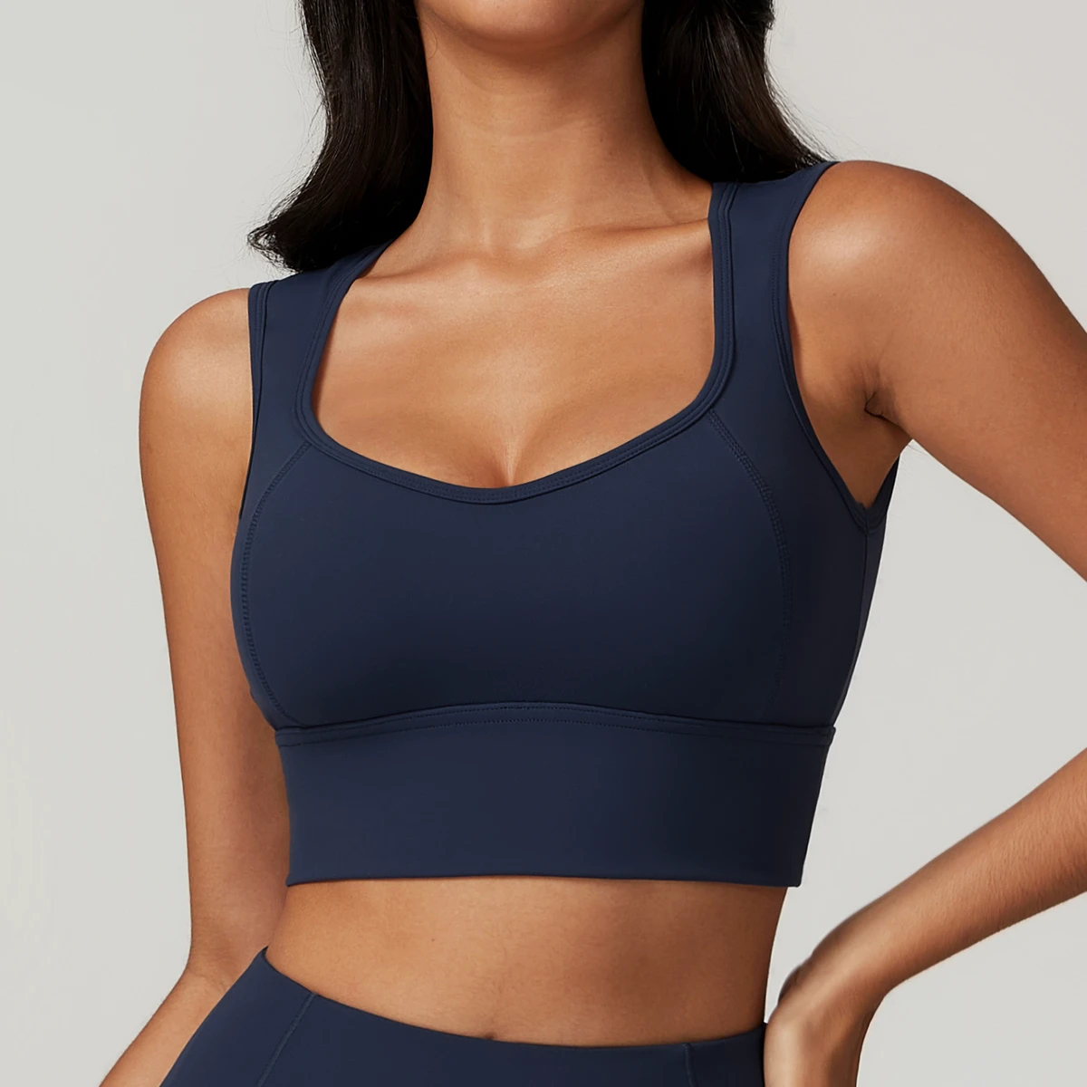 Yoga Sports Bras Women Fitness Vest High Strength Sports Top Yoga Bra Running Fitness Breathable Shockproof Function