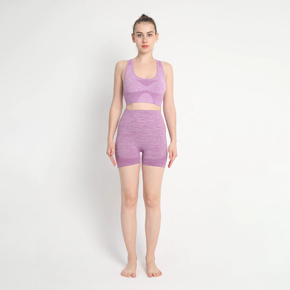 High-Strength Support Sports Bra with Anti-Slip Shoulder Straps Four-Way Stretch Breathable Front Logo Yoga Top