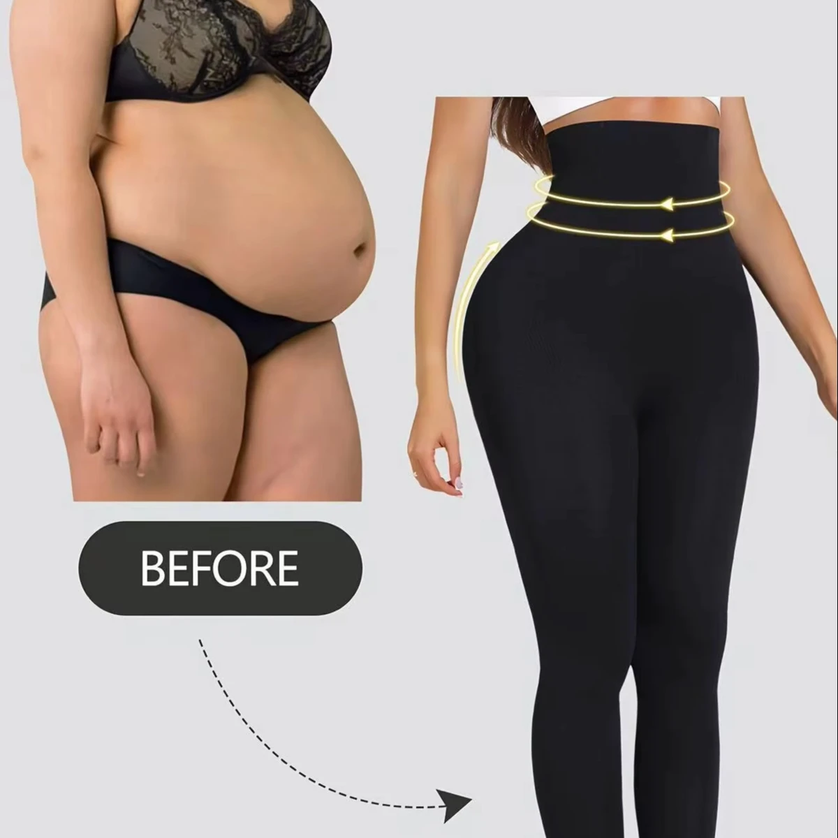 Explosive High-waisted Sculpting Leggings High-elastic Sports Skinny Leggings Wear Sculpting Leggings Over Running Training