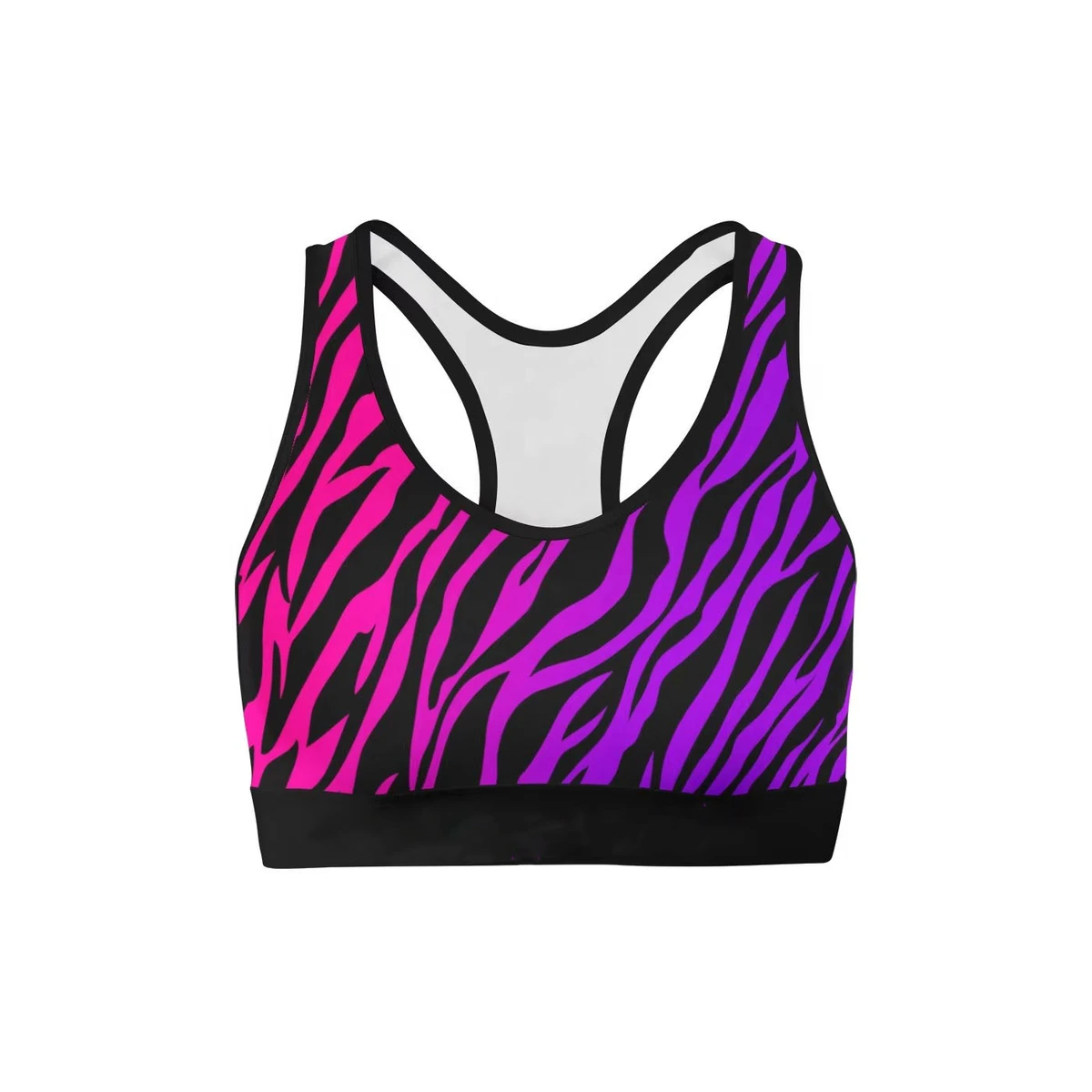 Wholesale Women's High Support Yoga Fitness Sports Bra Simple Front Comfort Wireless Breathable Quick Dry Cross Back Design