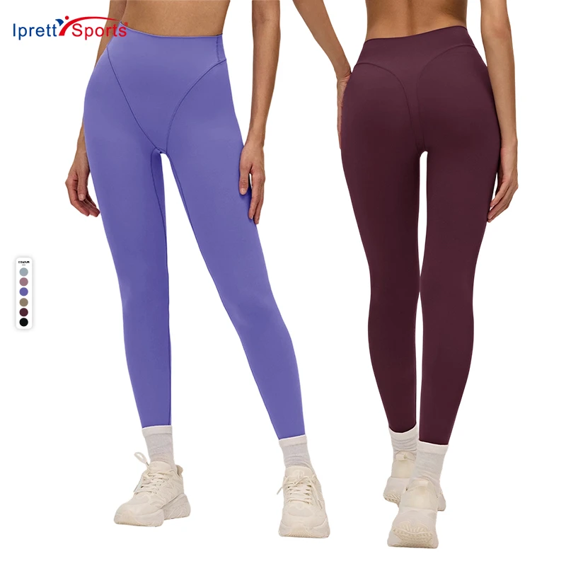 Side Seamless Women Leggings High Waisted Tummy Control Yoga Pants Quick Dry Compression for Running Gym Workout