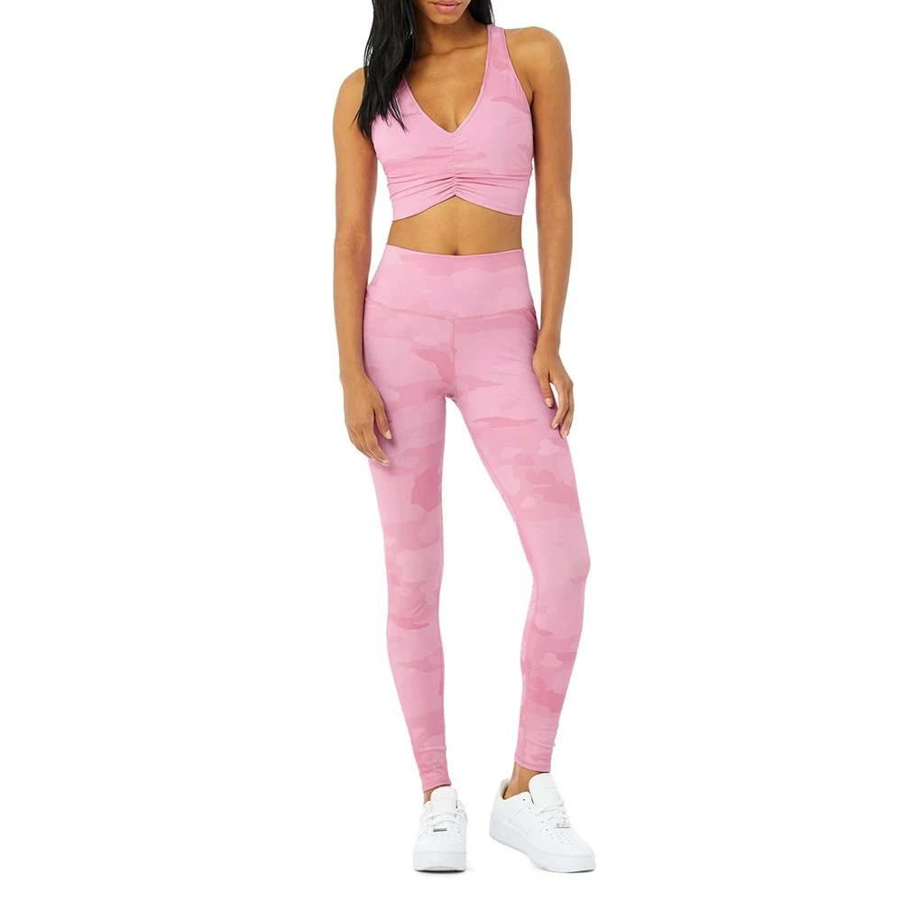 Best Selling Women Solid Seamless Breathable Four-Way Stretch Scrunch Butt Yoga Pants Fitness Sports Gym Tights Workout Leggings