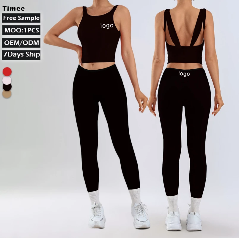 Women's High Support Yoga Sports Bra Crop Top Halter Straps Removable Pads Lightweight Breathable Spandex/Nylon Fabric Four-Way