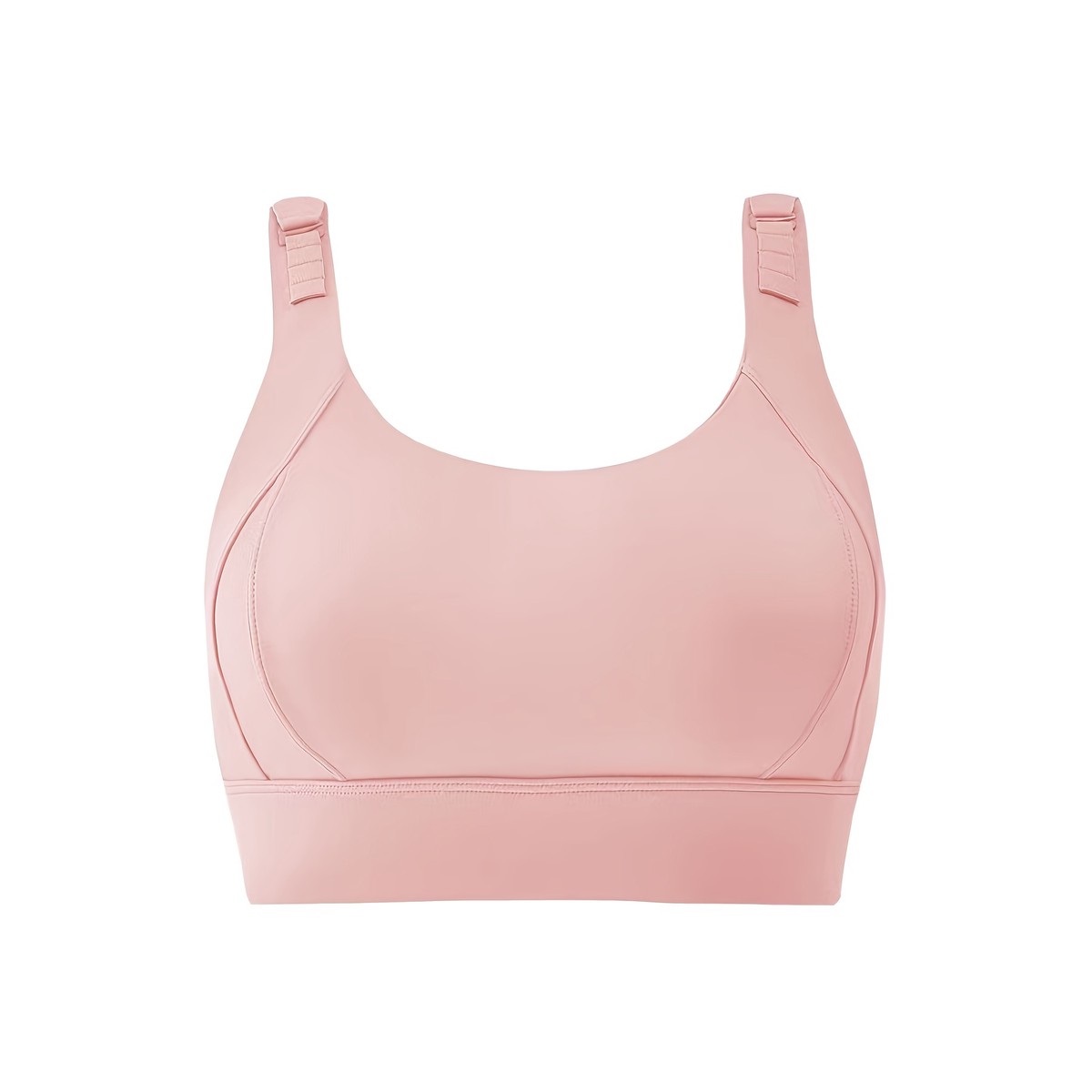 Top Selling Women's Sports Bra Fitness Yoga High Support Breathable Gym Running Seamless Private Label Front Logo