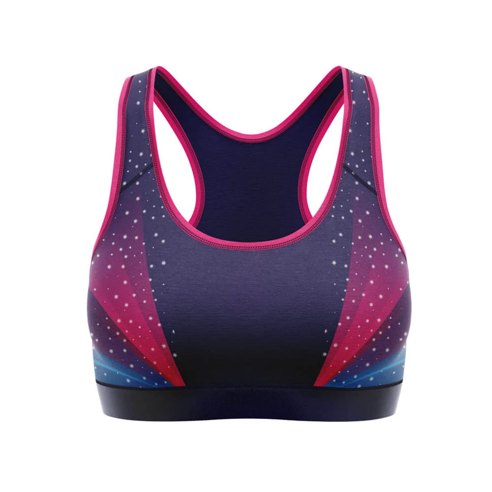High Quality Plus Size Cross-back Sports Bra for Women-Quick-dry Yoga & Running Fitness Bra with Eco-Friendly Four-Way Stretch