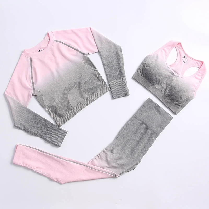 Summer Sleeveless Highly-Elastic Yoga Suit Women Fitness Clothes High Waist Sportswear Gym Wear and Sport Clothing fitness sets