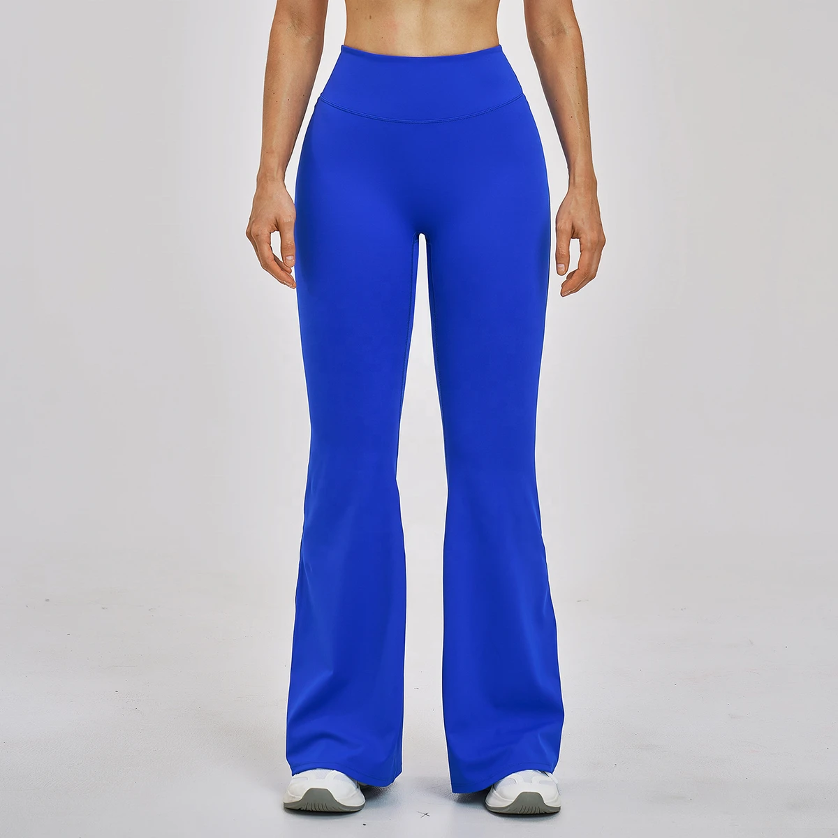 Custom Women Breathable High Waist Quick Dry Tummy Control Flared Yoga Leggings
