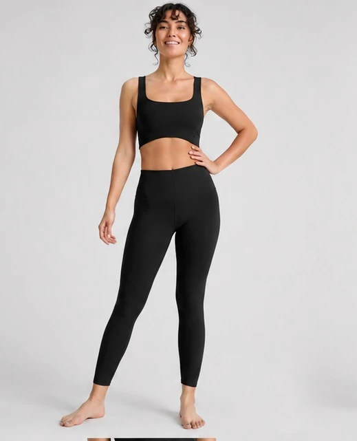 High Waist V Shaped Women's Tight Four-Way Stretch Breathable Quick Dry Yoga Leggings Solid Spandex/Nylon Full Length Pants