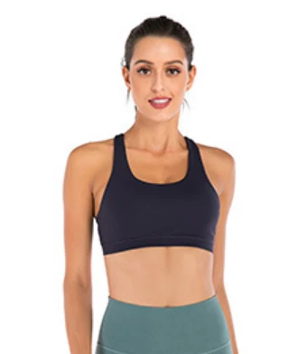 Custom Mesh Sexy Racer Back Sports Bra for Ladies