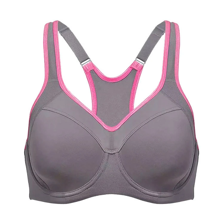 Support High Impact Racer Back Lightly Lined Underwire Customized Top Design Sports Bra By NEEDS OUTDOOR