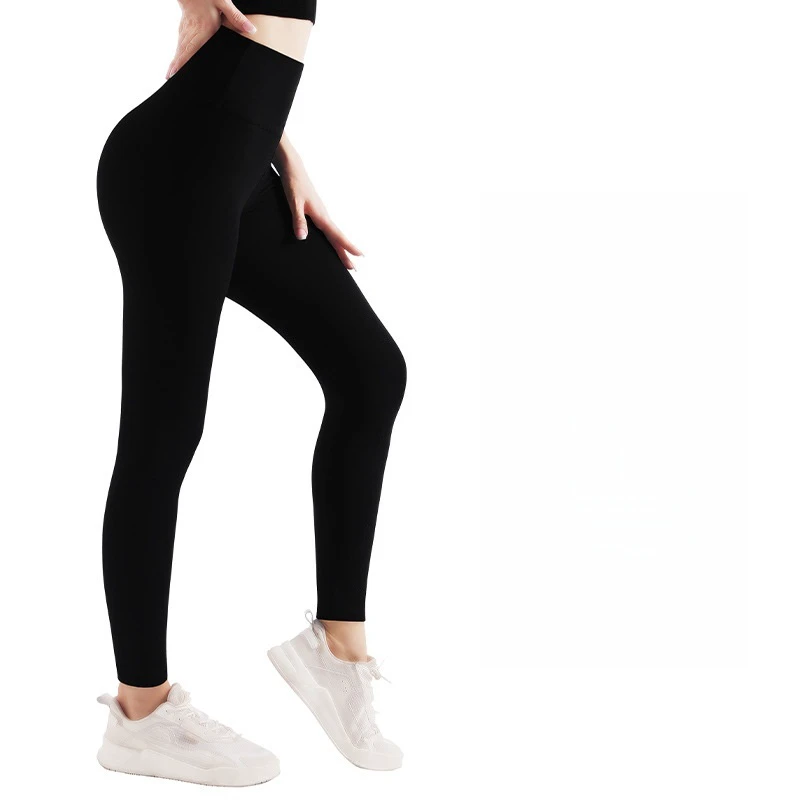 2026 Hot Selling European and American Style High-Waisted Yoga Leggings for Women Soft Sports Yoga Pants Customized logo