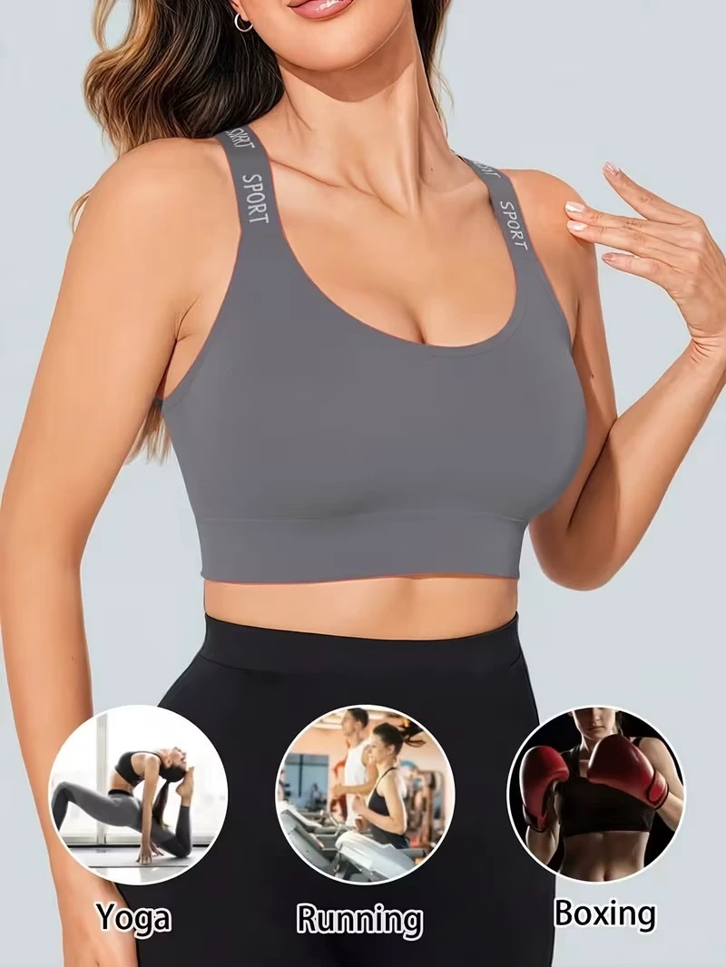 Women's Seamless Twist Back Sports Bra | Interlocking Knot Workout Crop Top | Nylon Spandex High Elasticity Gym Fitness Wear
