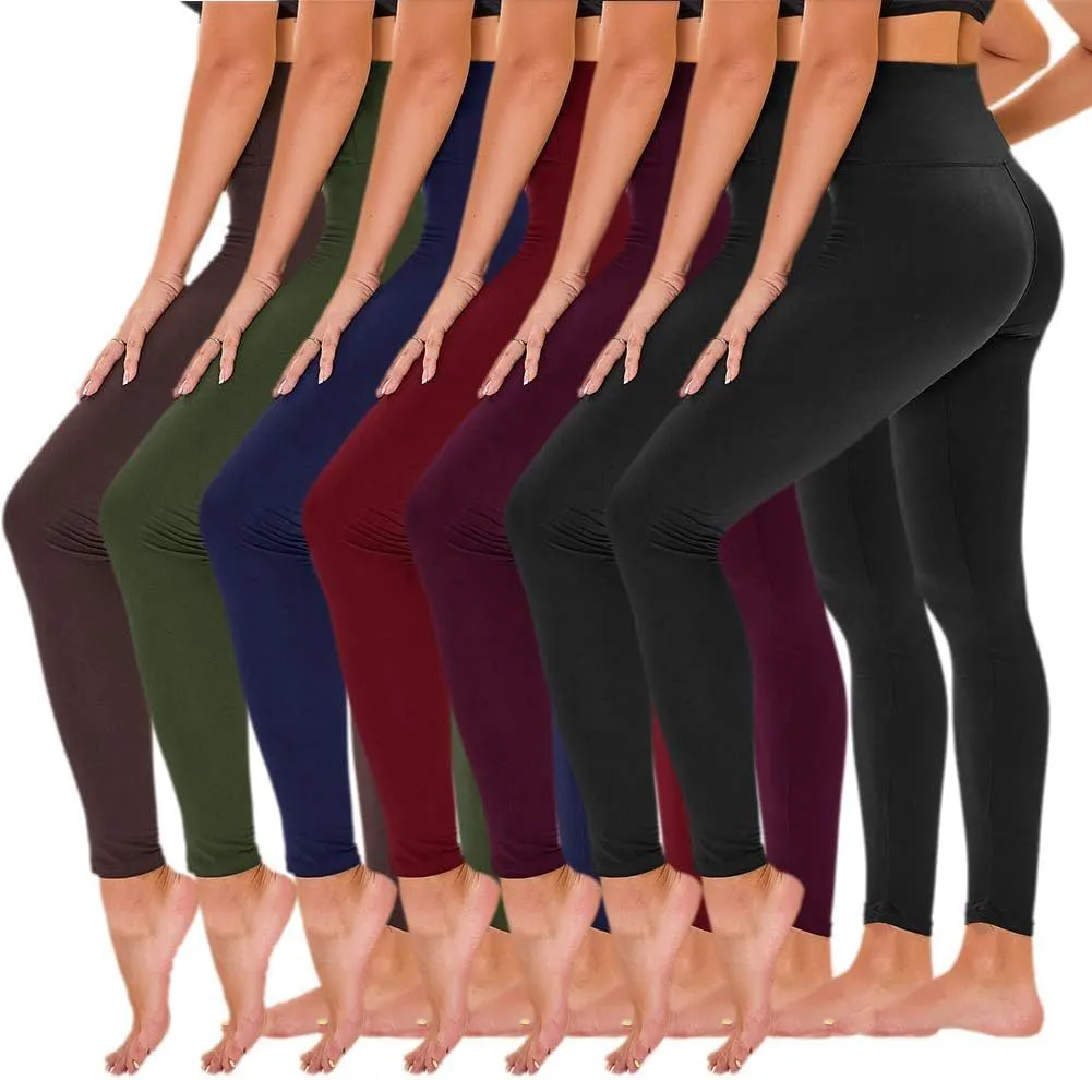 Moisture-Wicking Women's Yoga Pants | Ankle-Length Spandex/Nylon Sport Leggings | Breathable Four-Way Stretch High Quality