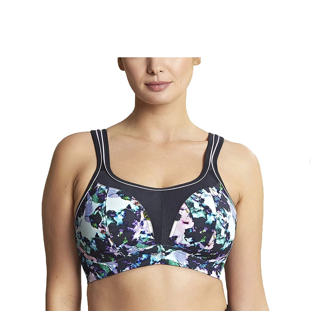 Women's Lightweight Reversible Sports Bra Soft Adjustable Shoulder Straps Front Closure Supports Post-Breast Surgery Plus Size