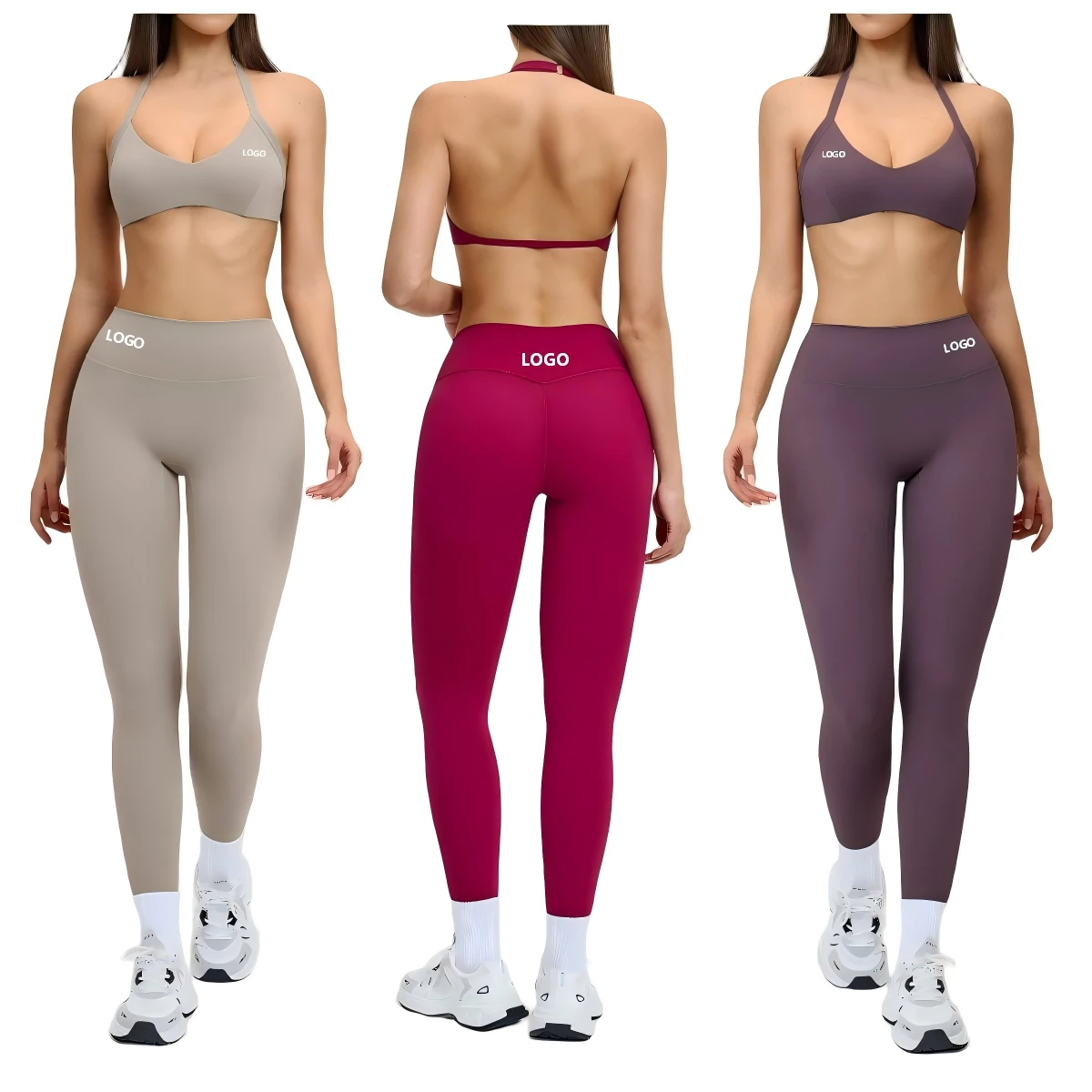 New Yoga Set Women Fitness Bra and Leggings Set Bra and Pants Yoga Suit