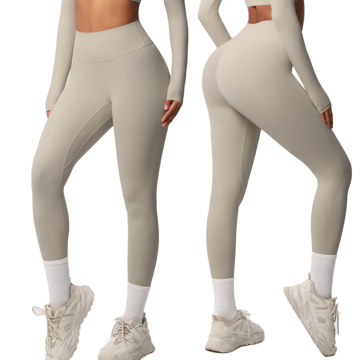 Custom Logo Sportswear Activewear Quick Drying Yoga Fitness Pants Compression Workout Sport Leggings For Women