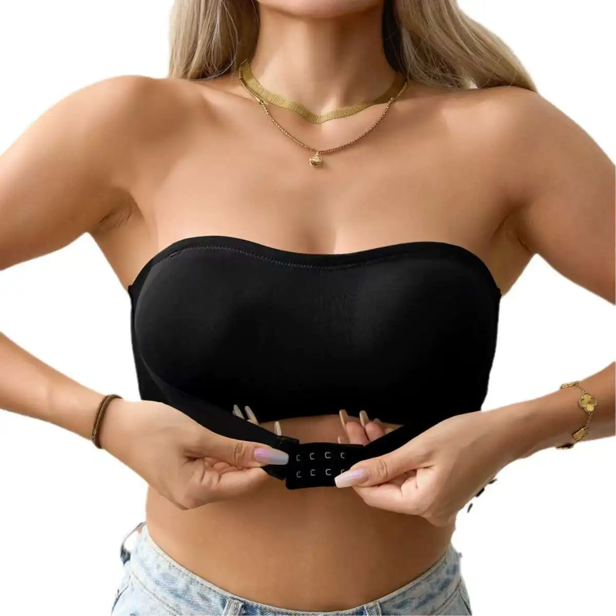 Women's Wireless Wire Free Sports Bra - Adjustable Straps Plus Size ODM Quality Ladies Printed Solid In-Style Yoga Fitness Bra