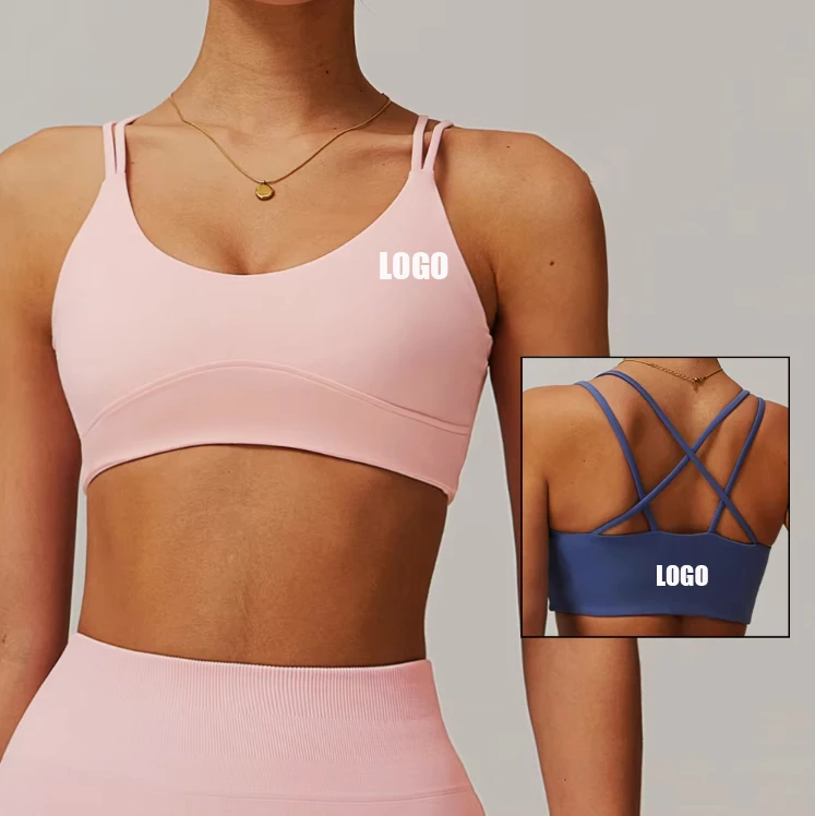 High Support Sports Bra for Women Yoga Pilates Workout Comfortable Breathable Quick Dry Fabric