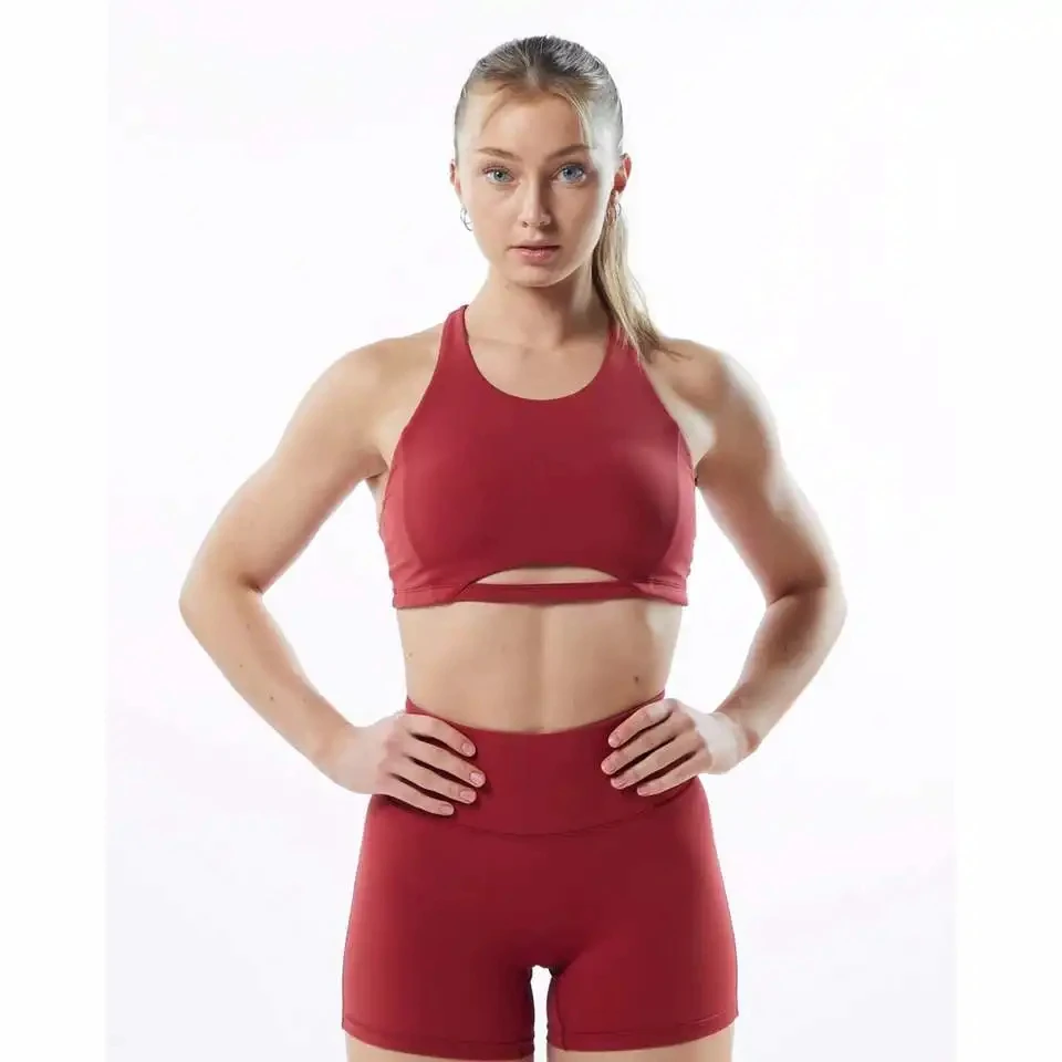 New High Quality Young Girls Sports Bra Plus Size Seamless Yoga Gym Bra with Thin Strap Breathable and Sublimation Price