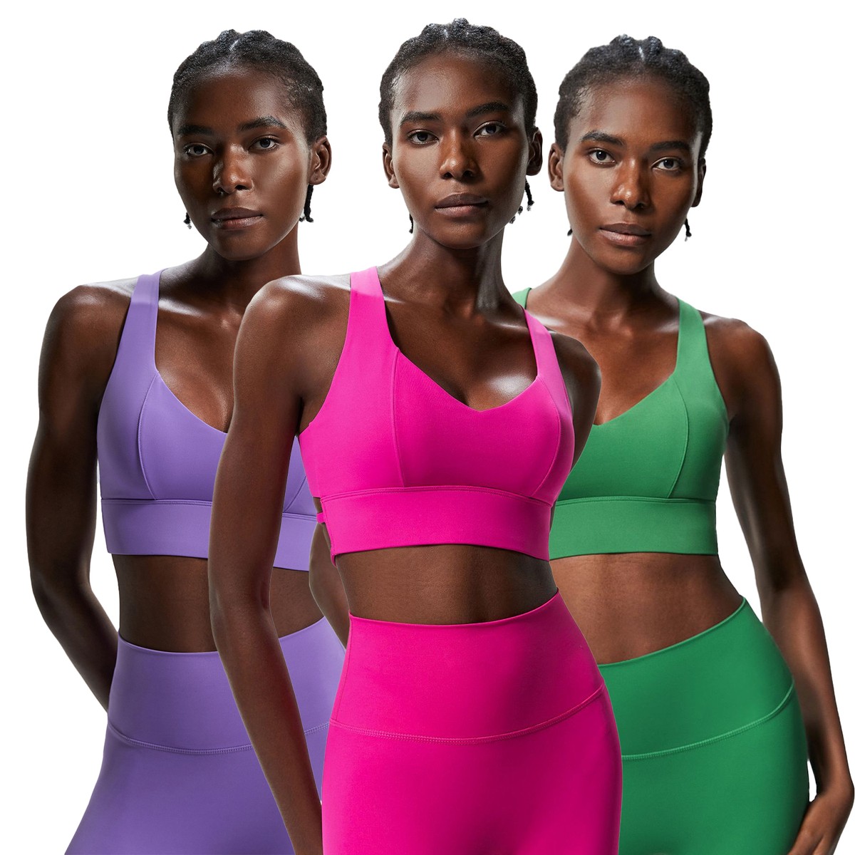 French I-Shaped Back Women's Large Size Sports Bra Cross-Border Strong Support Fitness Yoga Jacket Shockproof Running Technology