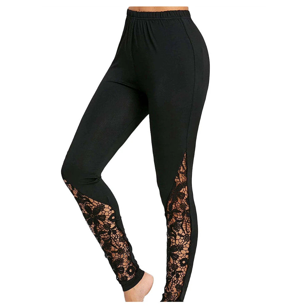 Reflective Detail Yoga Leggings Women High Waist Tummy Control Stretchy Breathable Seamless Night