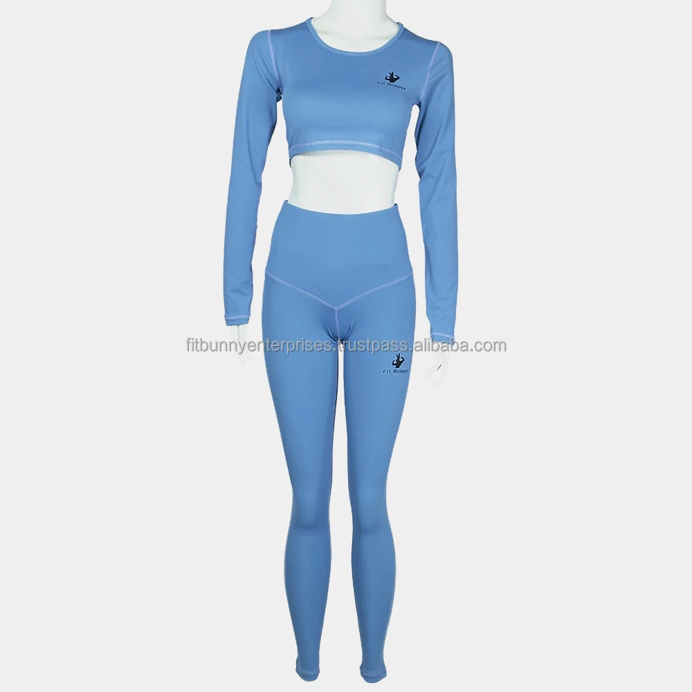 Women's High-Waisted Athletic Leggings Solid Style Elastic Waist Closure Trending Yoga Pant Set Spandex/Nylon Breathable