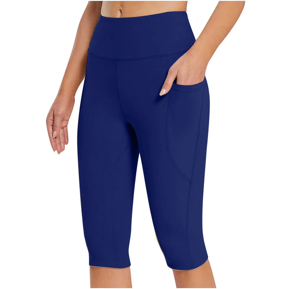 In New Stock Low MOQ Women Capri Premium Quality Capri Bulk Quantity Hot Sale Women Capri