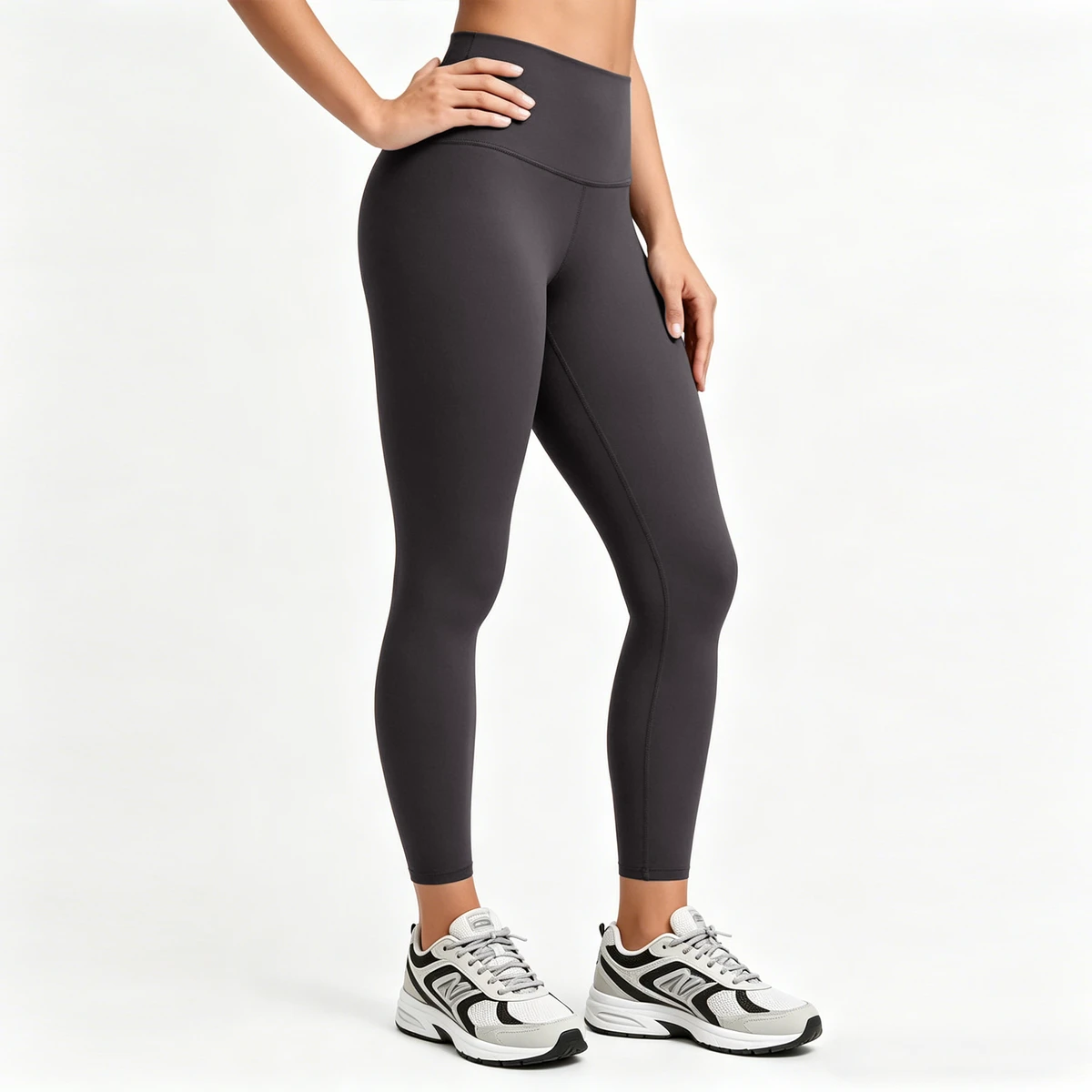 Bamboo Cotton Yoga Leggings Women Skin Friendly Workout Tights High Waisted Stretch Sports Pants