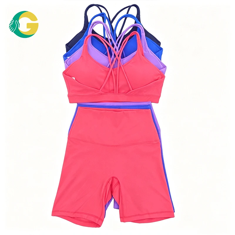 Gym Leggings for Women Full Length Breathable Soft Spandex Nylon High Waist Yoga Leggings Tummy Control Custom Logo OEM