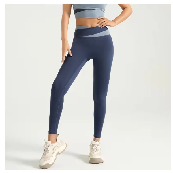 High Waist Butt Lifting Women Yoga Legging Tummy Control Athletic Running Solid Pattern Eco-Friendly Four-Way Stretch Waterproof