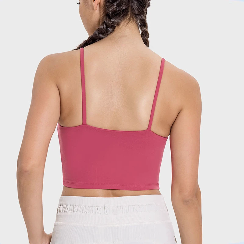 Custom Hot Selling Women Sleeveless Workout Fitness Clothing Yoga Tops Sports Bra Yoga Tank Tops