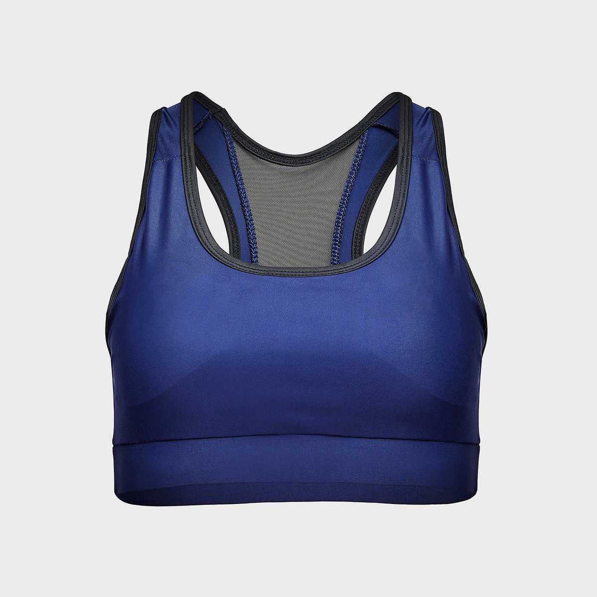 Women's Lightweight High Support Yoga Sports Bra Breathable Quick Dry Solid Color Spandex/Polyester Fabric Customizable Sizes