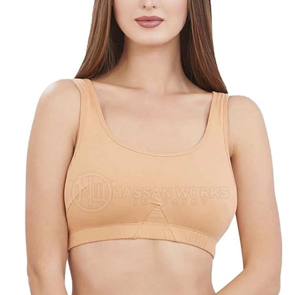 Plus Size Breathable Women's Sports Bra with Light Support Spandex/Nylon Material-Comfortable & Easy Wear for Gym Fitness