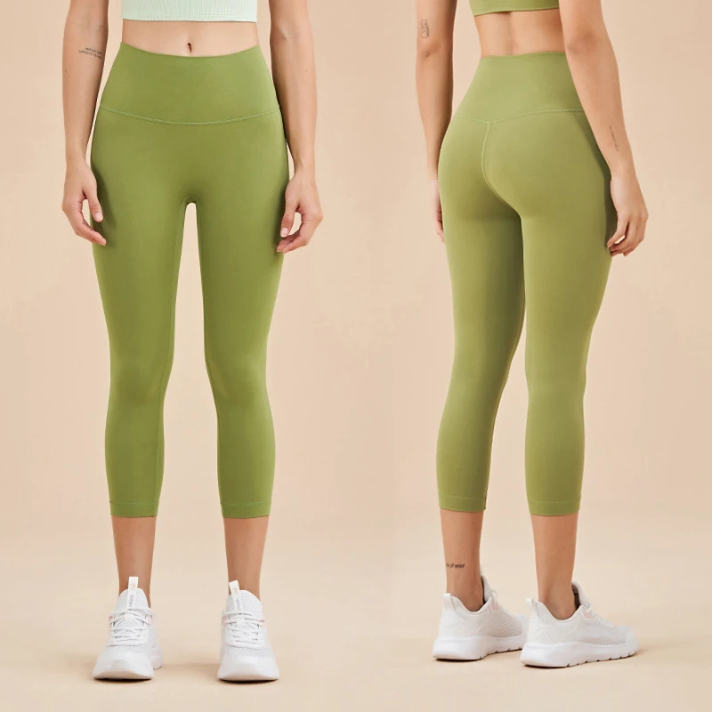 DTL-QK947 High Waist Pants Yoga Pants Women's Back Waist Peach Hip Lifting Exercise Fitness Pants