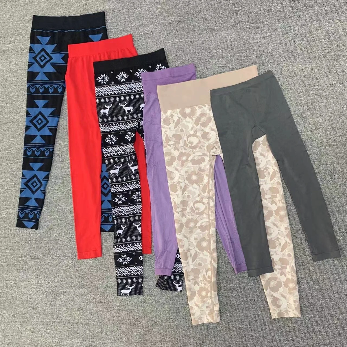 Yoga Clothes No T-line Sports Fitness Pants Women Tight Peach Leggings High Waist Nude Feeling Yoga Pants Cropped Trousers-L