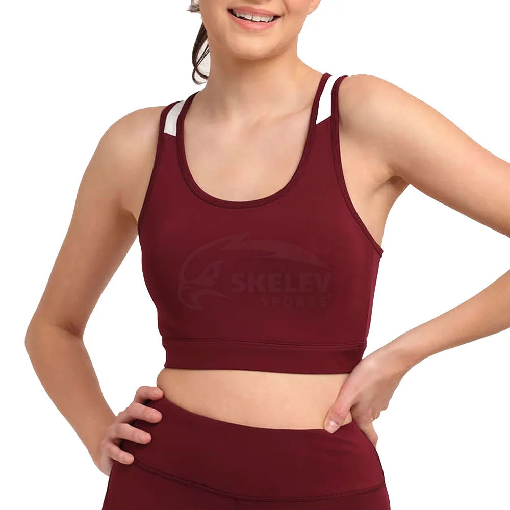 Best Quality Cheap Price Fitness Sport Bra Pakistan Made New Design Gym Wear Sports Women Bra