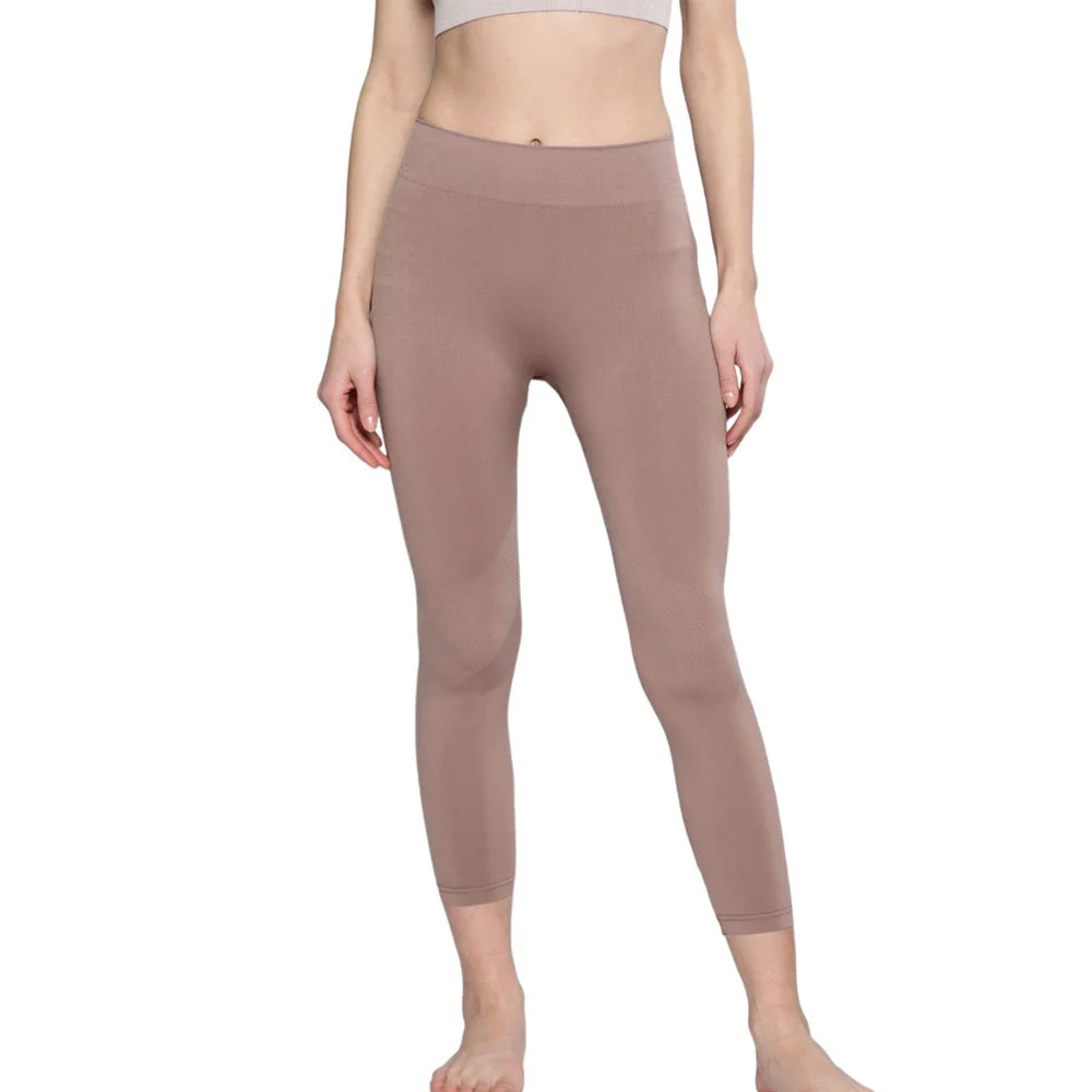 Wholesale High Waist Solid Pattern Women Yoga Leggings Light Weight Breathable Eco-Friendly Four-Way Stretch New Style Low Price