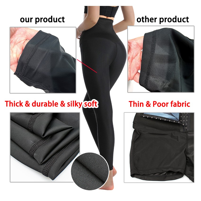 Women's Thermal Sweat Pants Personal Logo Fitness Leggings for Weight Loss Tummy Control Waist Trainer Sauna Control Panties